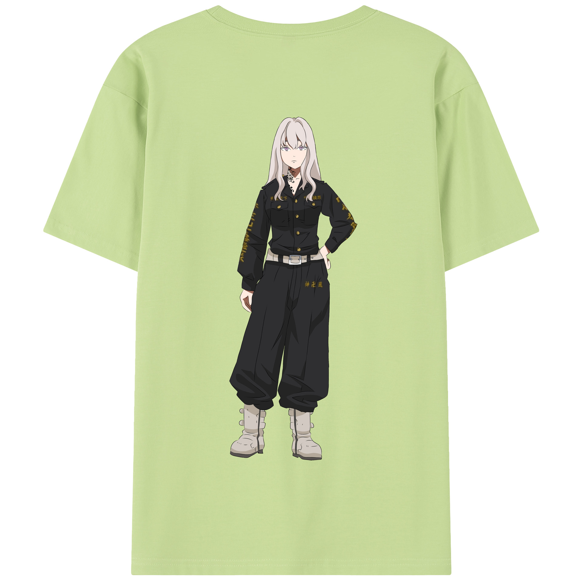 （画像用） 東京リベンジャーズ Tokyo Revengers 綿100％半袖Tシャツ（背面プリント）